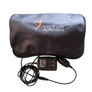 Shiatsu Massage Pillow With Heat VIKTOR JURGEN Model D003 Deep Kneading Black